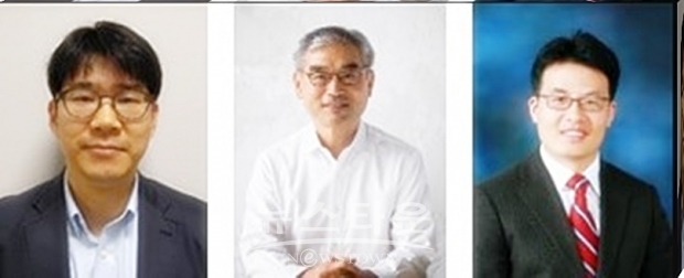 왼쪽부터 서울대 공과대학 화학생물공학부 황석연 교수, 서울대 공과대학 화학생물공학부 김병기 교수, 한양대 공과대학 생명공학과 이동윤 교수
