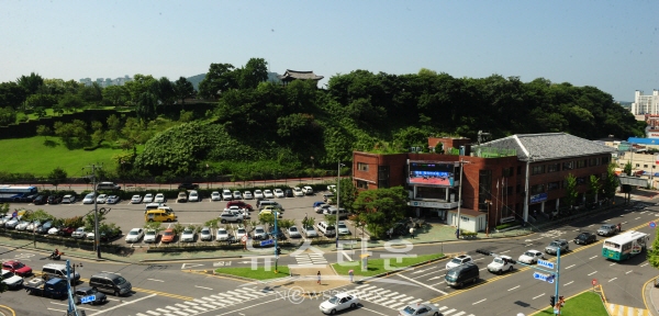진주시 서부보건지소 전경