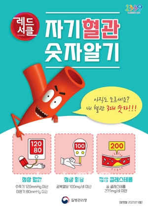 자기 혈관 숫자 알기(레드서클)