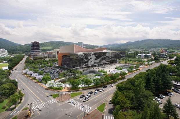 경주화백컨벤션센터 전경