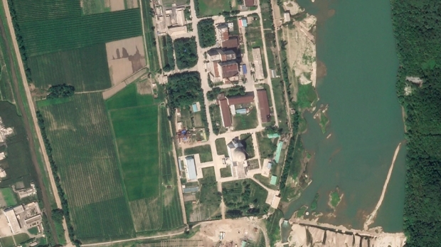 지난 7월 촬영한 북한 영변 핵시설 위성사진. Planet Labs Inc.