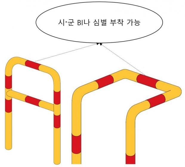 소화전 보호대 디자인