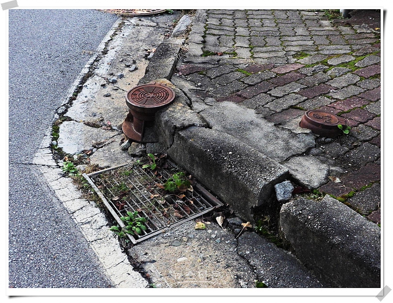 인도관리 엉망진창인 문막읍 동화리