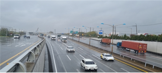 동춘지하차도 진입부 일원