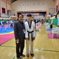 배준서 선수와 염관우 감독
