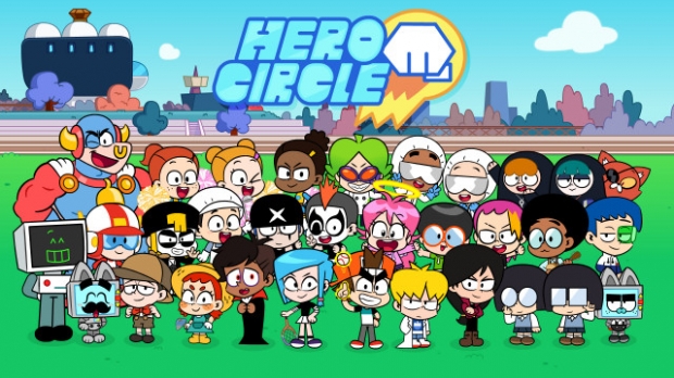 전남콘텐츠기업육성센터 지원기업 스튜디오티앤티가 제작한 애니메이션 ‘히어로 써클’.