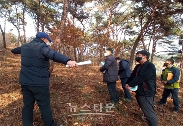 숲가꾸기 사업장 현장점검