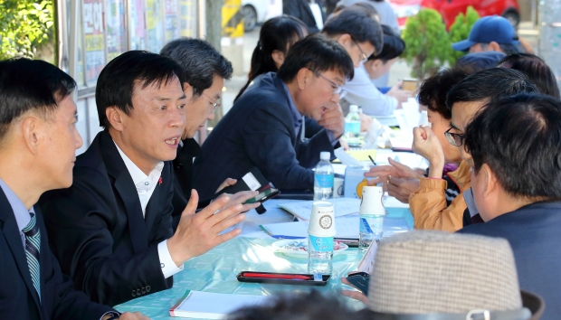지난 1일 현장소통민원실 현장
