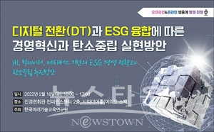 디지털 전환(DT)과 ESG 융합을 통한 비즈니스 전략 수립방안 세미나