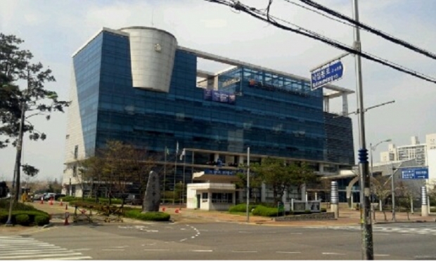옹진군청 전경