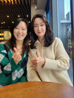 가수 백수정 씨와 안양대 실용음악과 김민주 교수