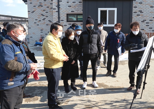 염치읍 방현2리 소규모 공공시설 정비사업 대상지 방문 점검