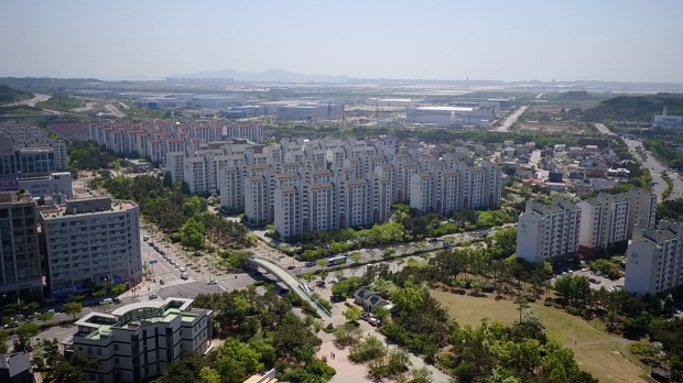 영종국제도시 전경