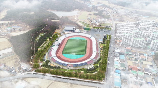 안강산대 운동장 조감도