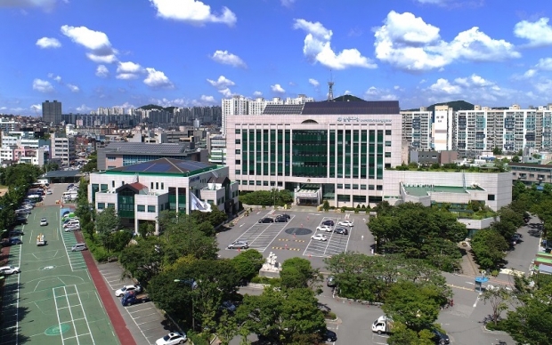 남동구청 전경