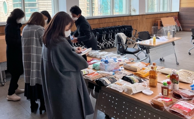 가공식품 품평회 사진