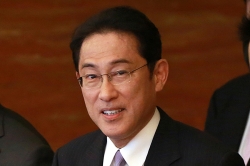 기시다 후미오 일본 총리.