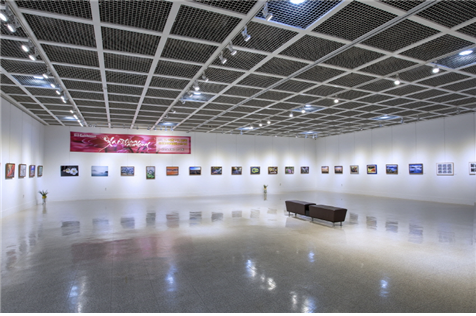 인천문화예술회관 전시실 사진