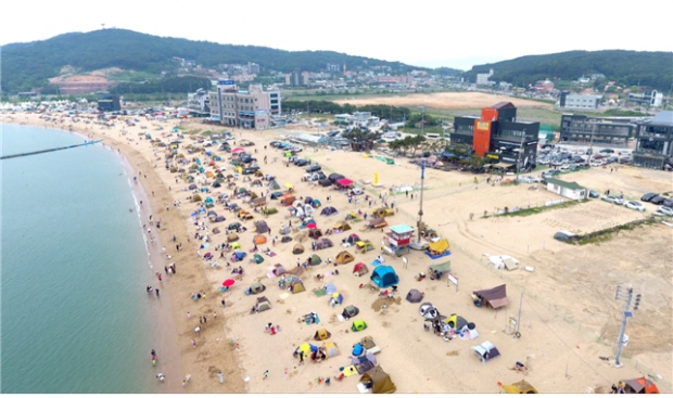 왕산해수욕장 경관특화사업 조감도