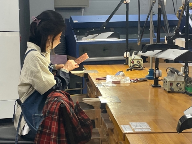 수상자 박아령 수업장면