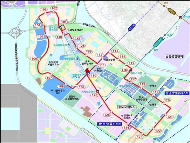 2022.하반기 : 예비타당성조사 대상사업 신청(市→국토부→기재부) 노선도