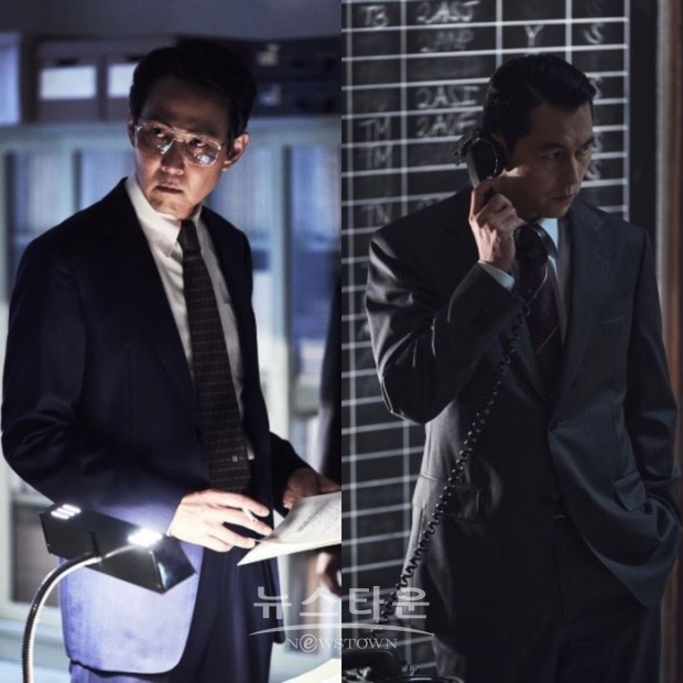 영화 '헌트'의 이정재와 정우성/ 사진=메가박스플러스엠 제공