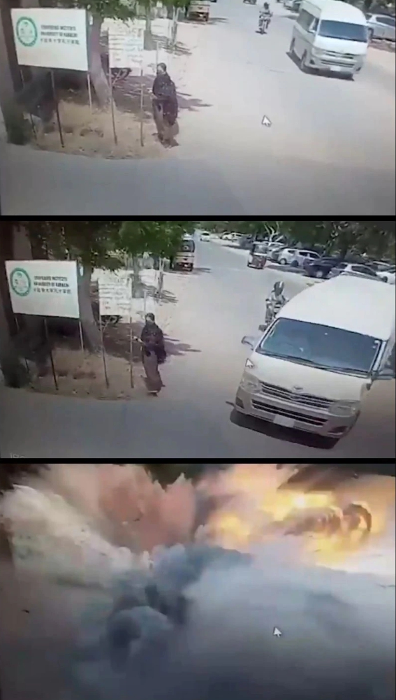 사건 순간 CCTV 영상.