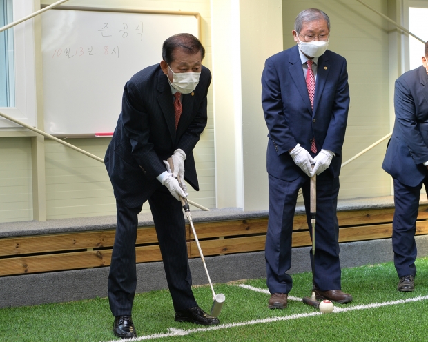 동네 체육시설 게이트볼장 준공(대룡1리_게이트볼장)