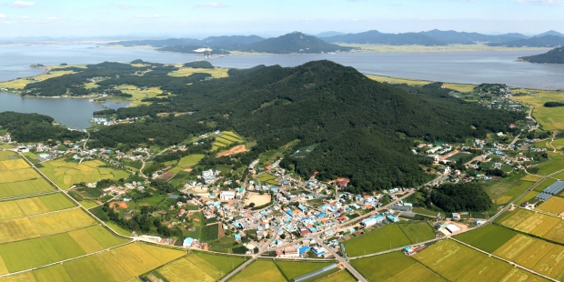 교동도 전경
