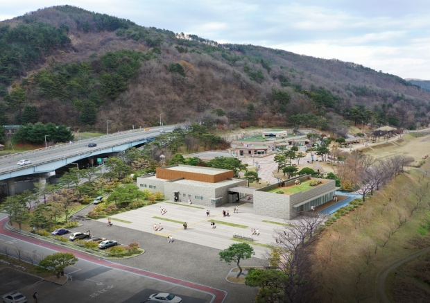 방문자센터 조감도