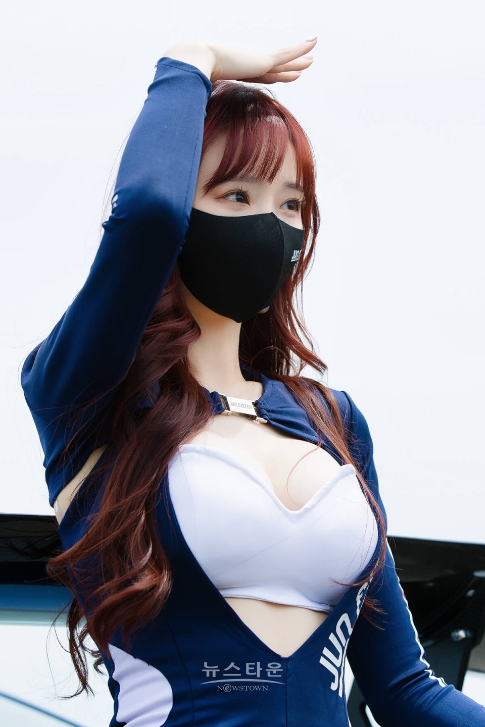 레이싱모델 연두