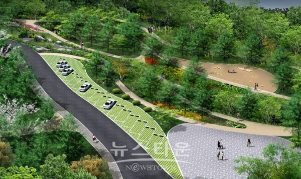 숲체험놀이장 조감도