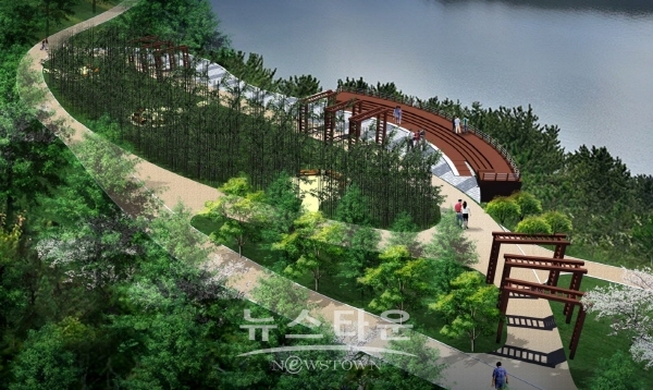 대나무숲산책로 조감도