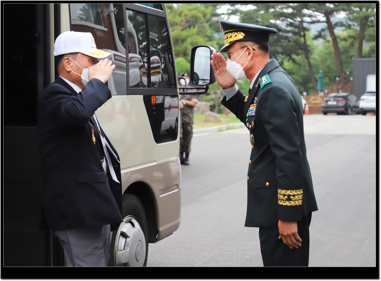 육군36사단 사단 작전지역내 거주 참전용사 감사 행사