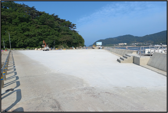 대이작항지구 현장사진
