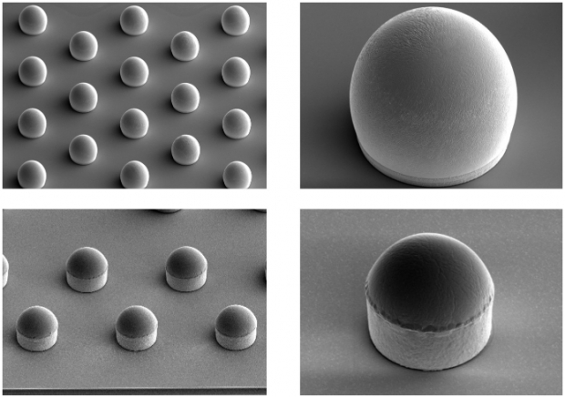 에스티아이 Solder Ball 및 Cu pillar 이미지, 에스티아이 제공