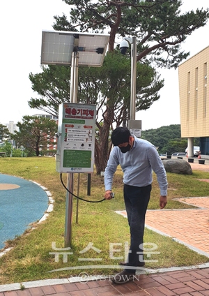 해충기피제 자동분사기