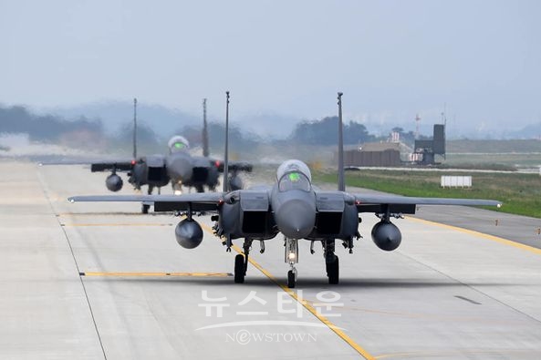 대한민국 공군 soaring eagle훈련 (출처:공군)