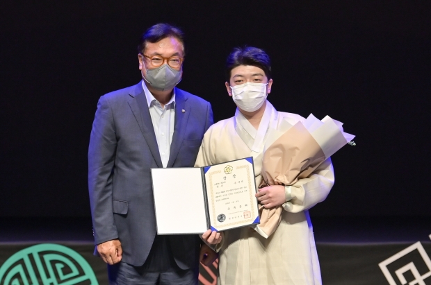고수부문 대상 송대의 씨