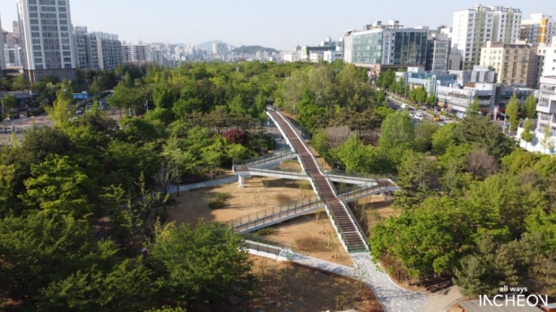 보행육교(4-5지구) [가온교]YMCA사거리