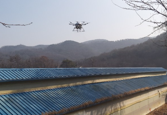 가금농가 드론 소독 지원