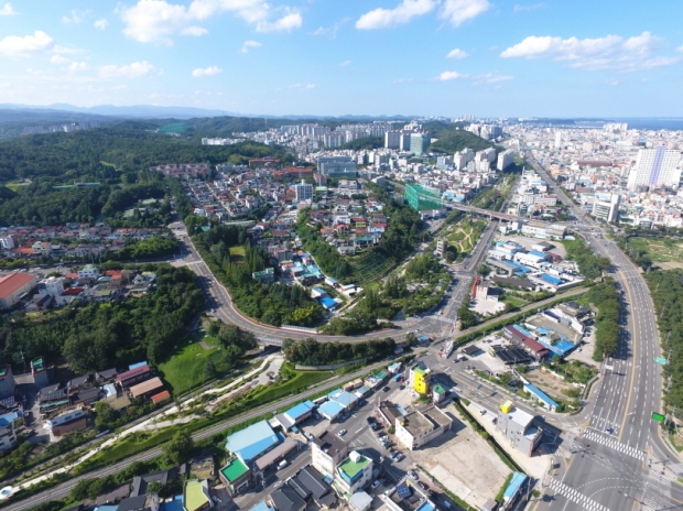 포항철길숲 전경사진