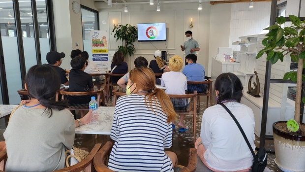 김병석 교수 강의하는 모습