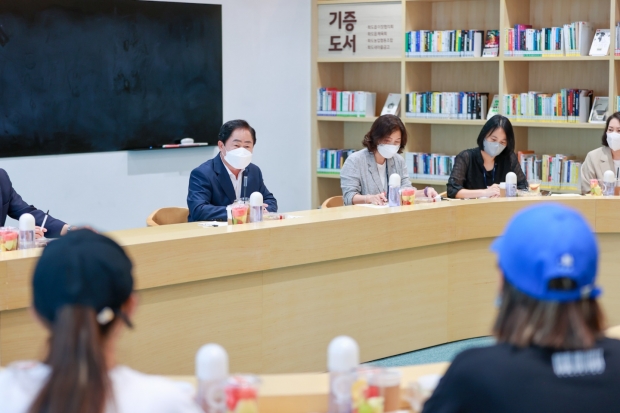 화도트레지움아파트 학부모회 간담회.