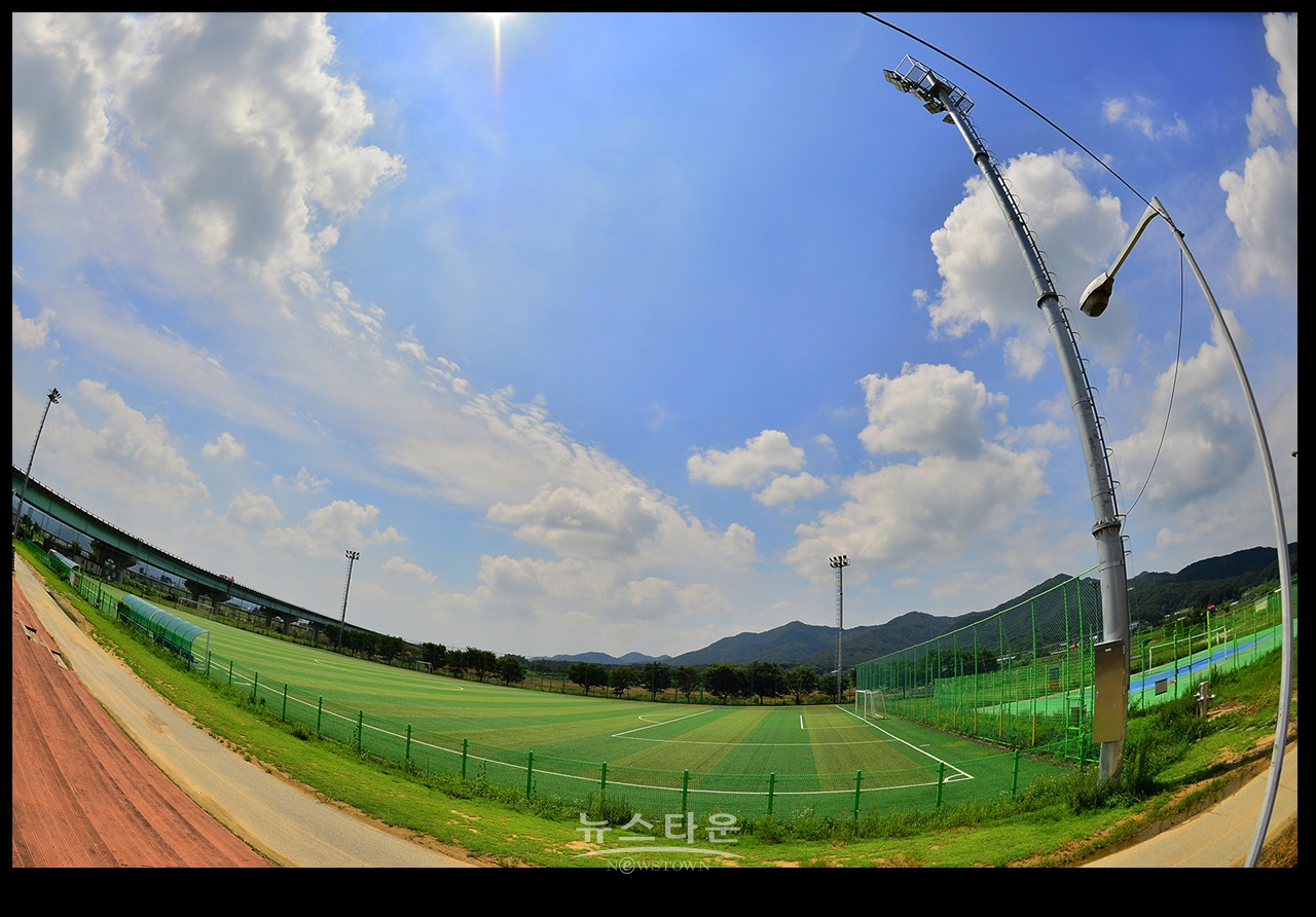 고수부지에 대형야간조명탑설치 불법인가? 적법한가