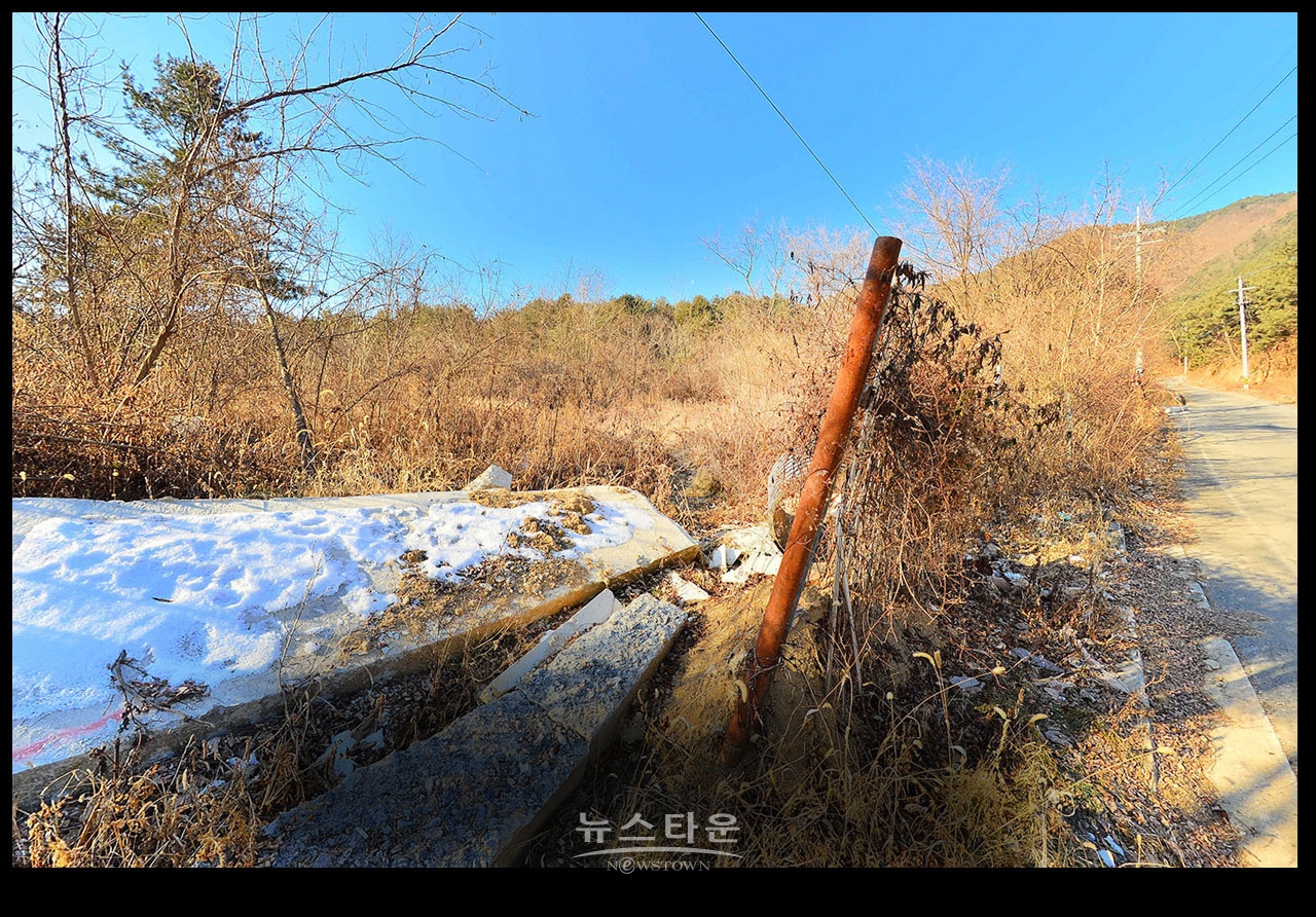 M산업 레미콘공장등이 들어설 부지일부