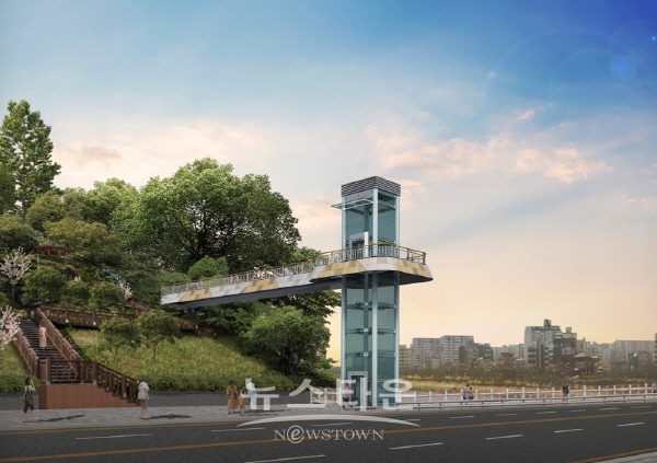 소망진산 승강기