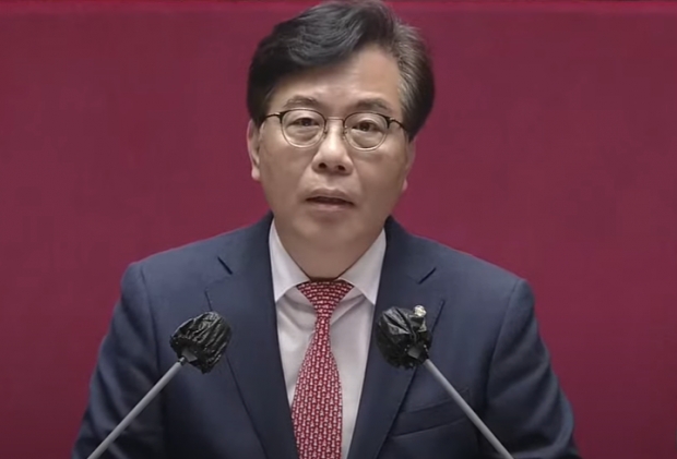 송언석 국민의힘 원내수석부대표 의사진행발언 중