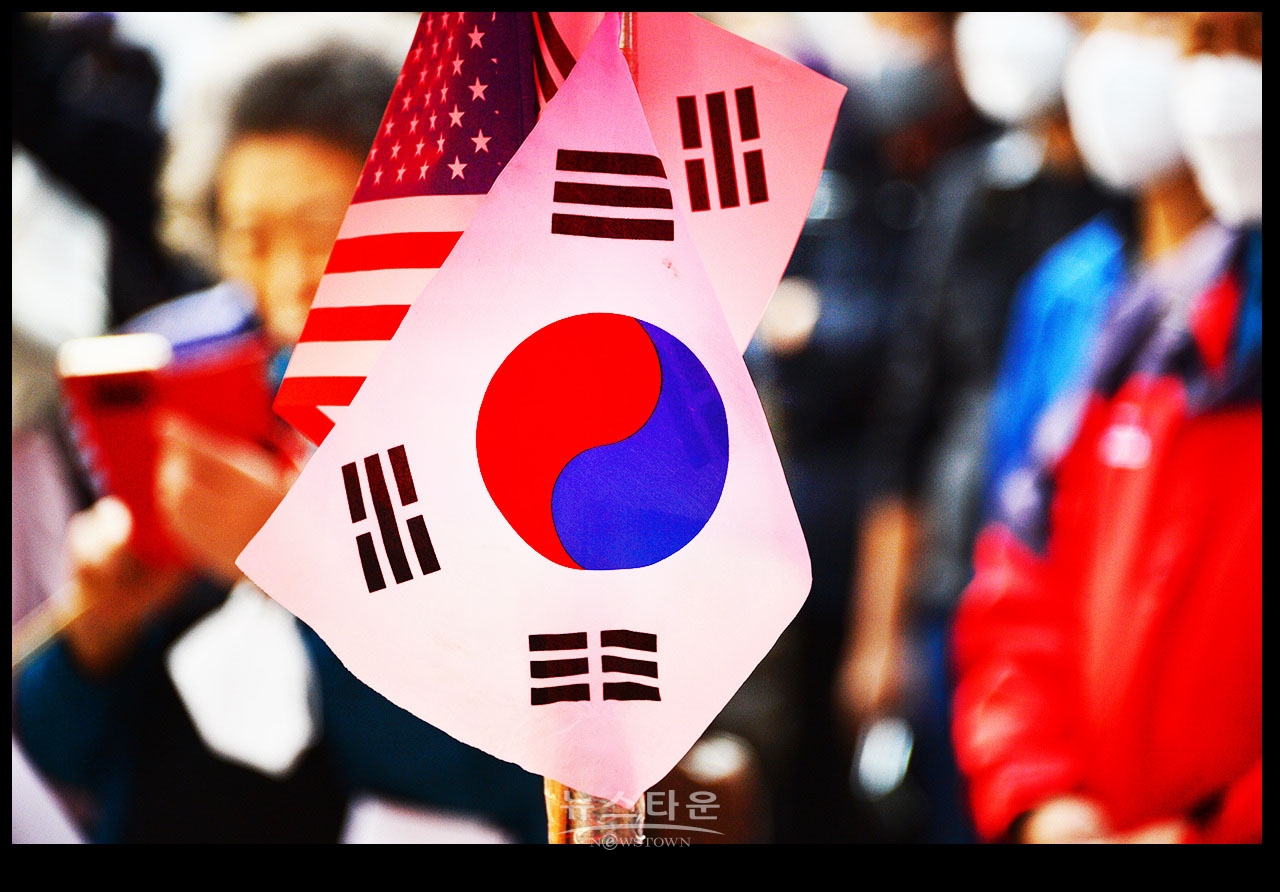 광화문을 완전 점령한 애국우파국민들