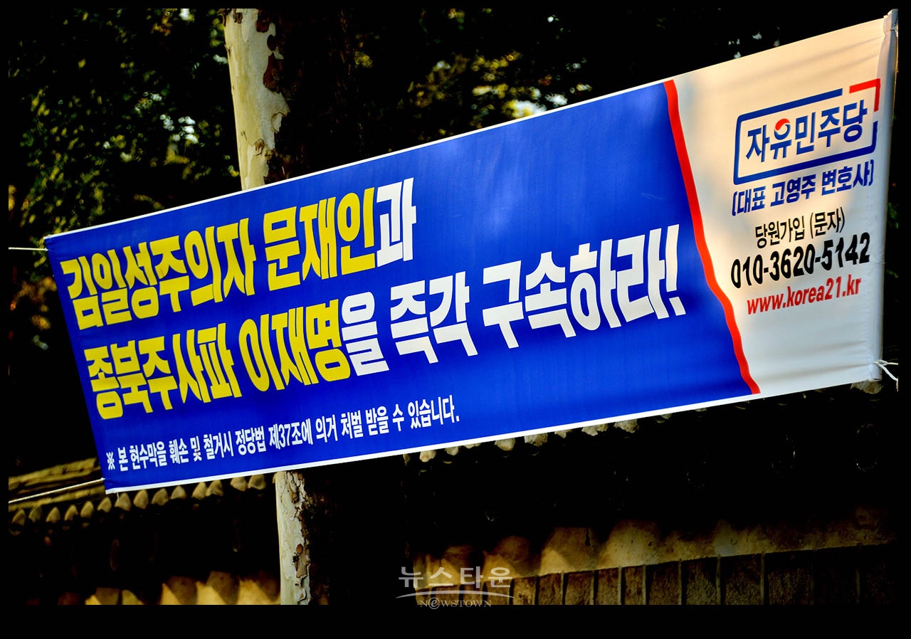 광화문을 완전 점령한 애국우파국민들